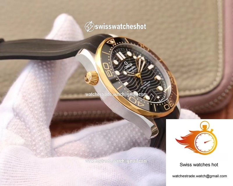 Omega Seamaster Diver 300M 210.22.42.20.01.001 VS Factory Black Dial 5
