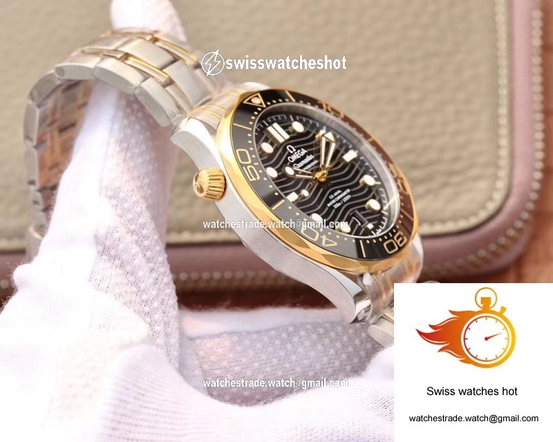 Omega Seamaster Diver 300M 210.20.42.20.01.002 VS Factory Black Dial 5