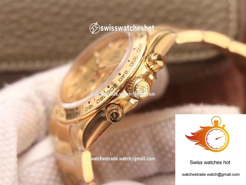 Rolex Daytona Cosmograph M116508-0003 Noob Factory Gold Dial 5