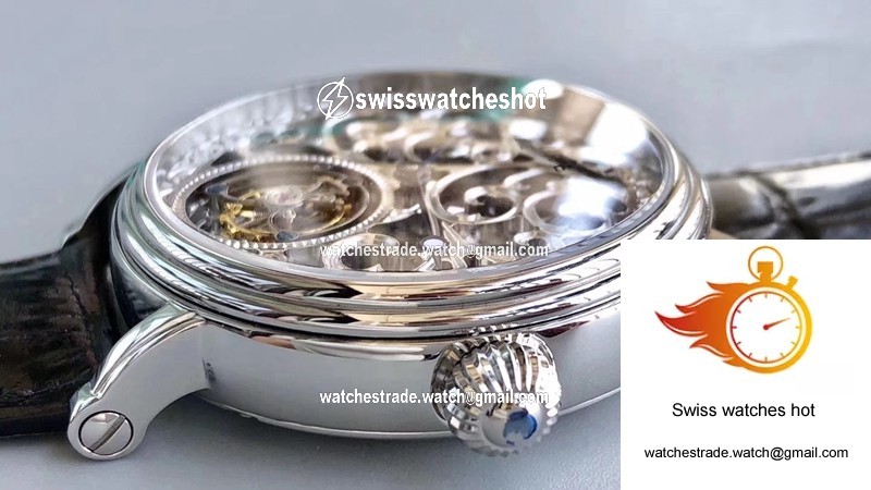 Patek Philippe Tourbillon 316L Stainless Steel Skeleton Dial 5