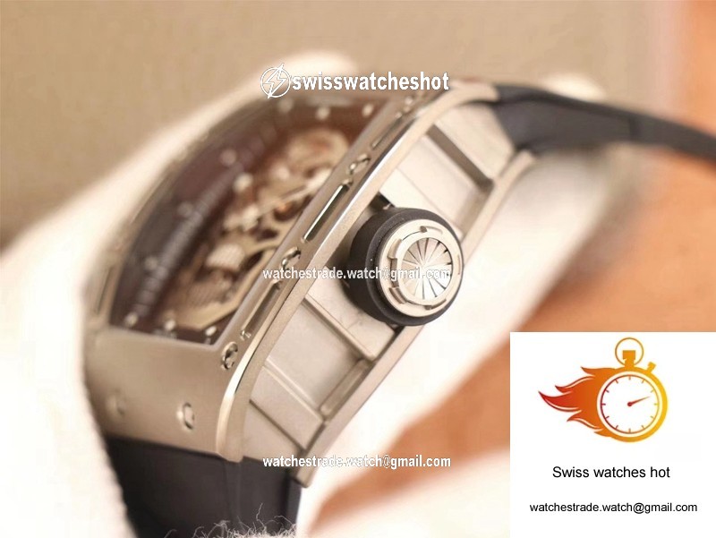 Richard Mille RM052 ZF Factory Silver Titanium Skull Dial 5