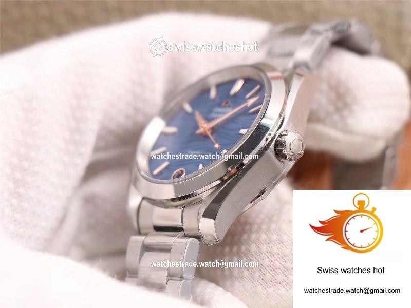 VS Factory Seamaster Aqua Terra 150M OMEGA CO AXIAL Master Chronometer Ladies 220.10.38.20.03.002 5