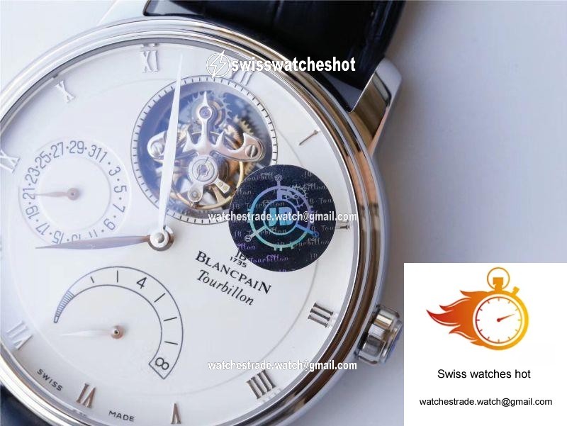 JB Factory Blancpain Villeret Tourbillon 8 Jours 6025-1542-55b 5