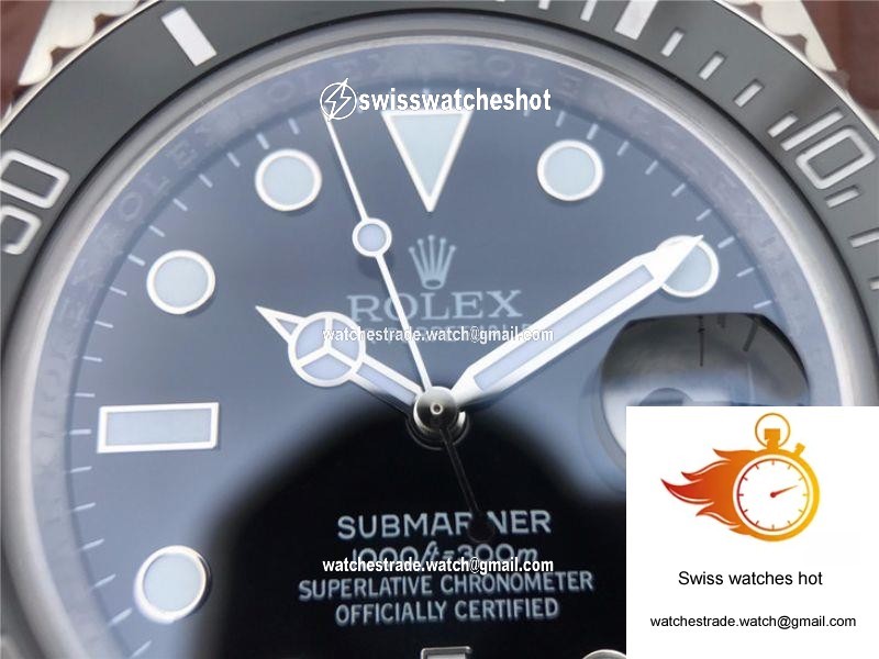 Rolex Submariner 114060 300M Noob Factory V9 Version Black Dial 5