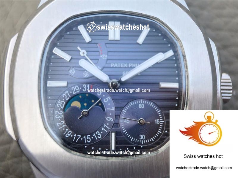 Patek Philippe Nautilus Moonphase 5712/1A-001 Blue Dial 5