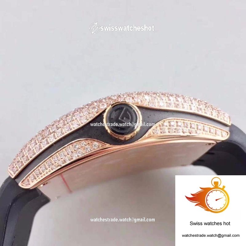 Franck Muller 8880 SC DT Rose Gold Diamond Dial 5