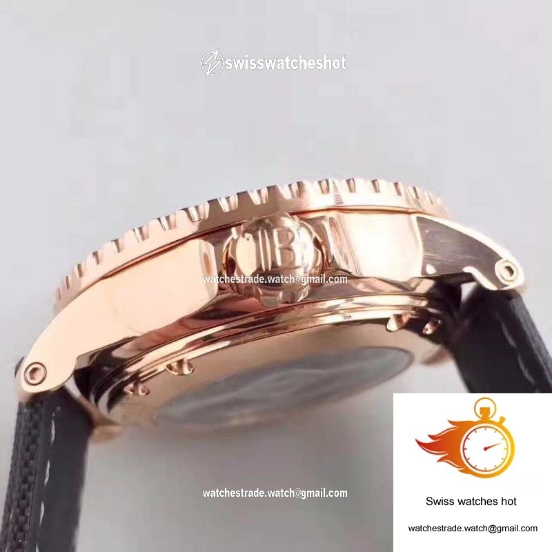 Blancpain Fifty Fathoms Tourbillon 5025-3630-52A Rose Gold Black Dial 5