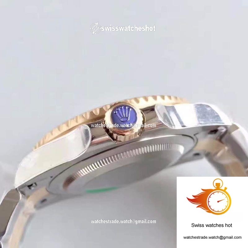Rolex GMT-Master II 116713LN Noob Factory V9 Rose Gold Bezel 5