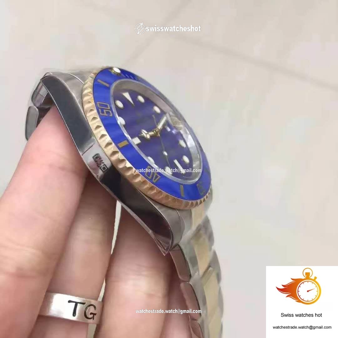 Rolex Submariner Date 116613LB Noob Factory V8 Blue Dial 5