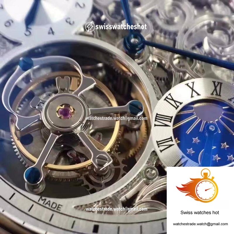 Ballon Bleu De Cartier Tourbillon Silver Dial 5