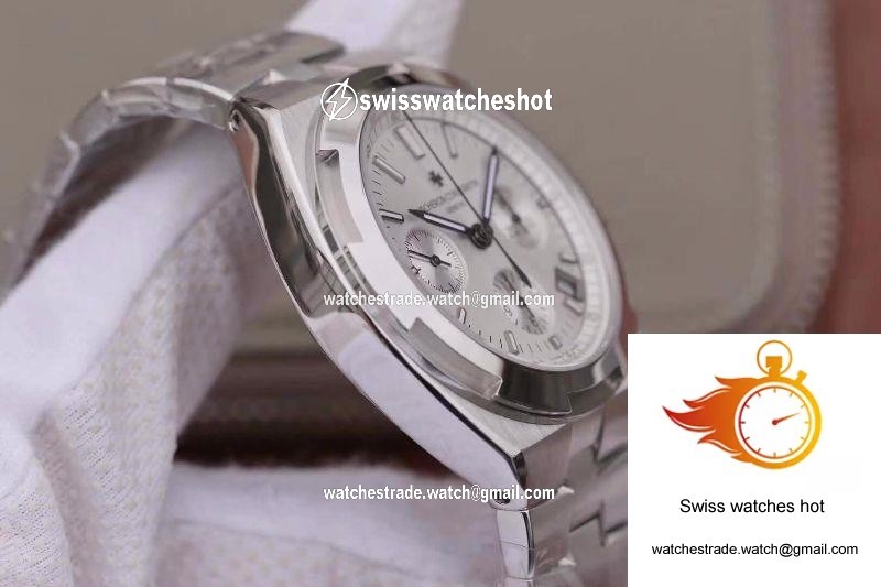 Vacheron Constantin Overseas Chronograph 5500V/110A-B075 8F Factory Silver Dial 5