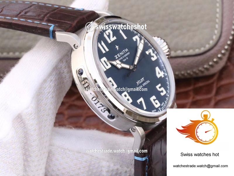 Zenith Pilot Type 20 Extra Special 03.2430.3000.21.C738 XF Factory Blue Dial 5