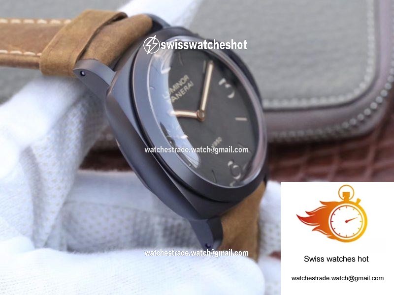 Panerai Luminor 1950 3 Days PAM 375 ZF Factory Black Dial 5