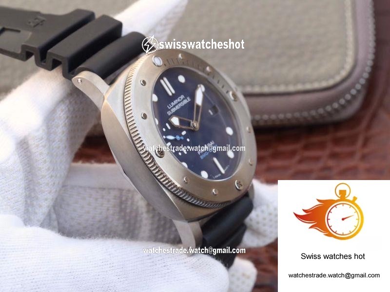 Panerai Luminor Submersible 1950 BMG-TECH 3 Days Automatic PAM 692 XF Factory Blue Dial 5
