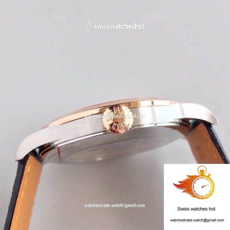 Longines Record L2.820.4.76.2 18K Rose Gold Silver Dial 5