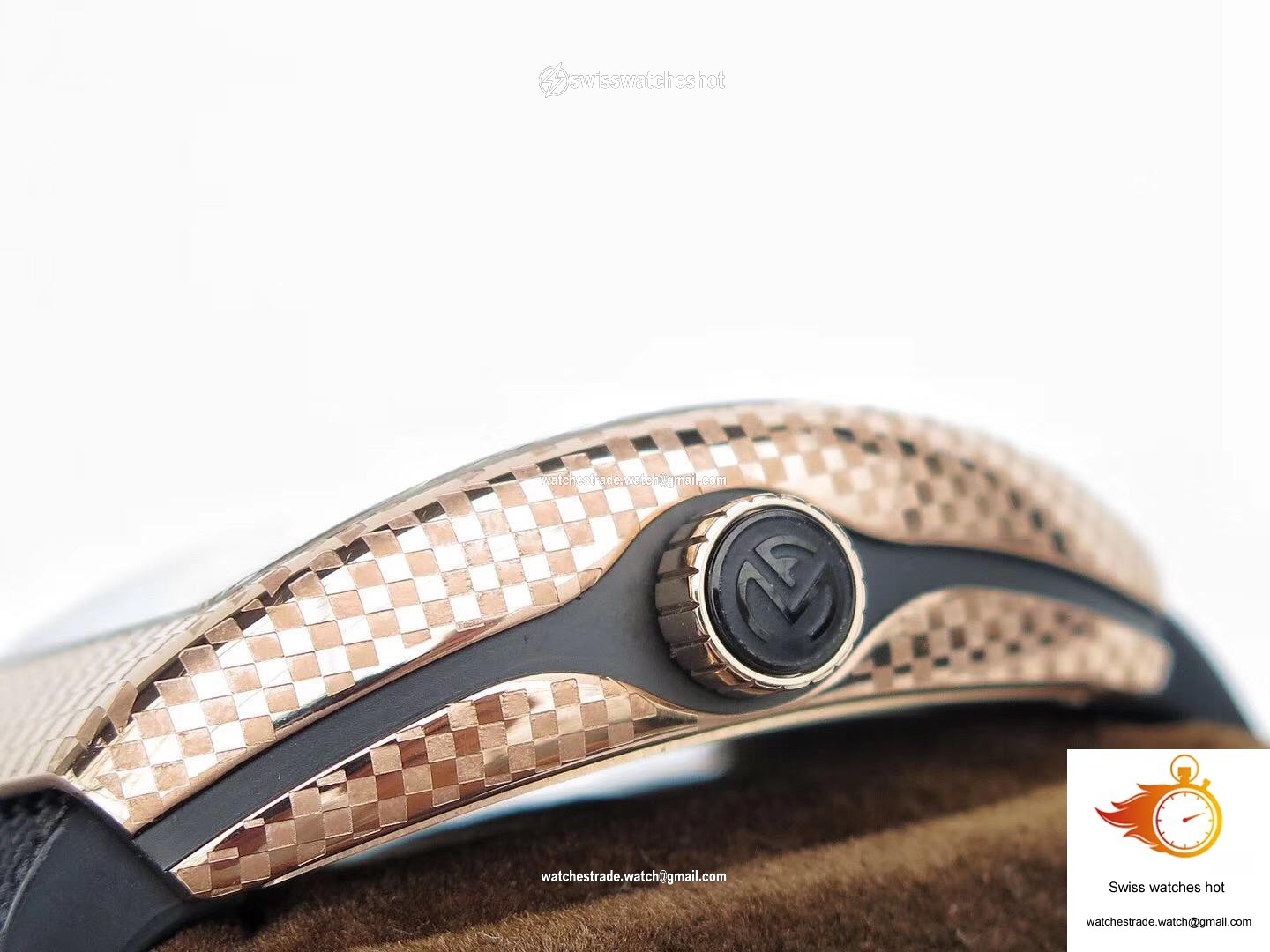 Franck Muller Vanguard V45 Rose Gold Dial 5