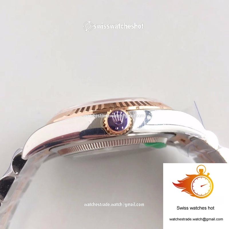 Rolex Datejust 116234 36mm AR Factory Rose Gold Dial 5