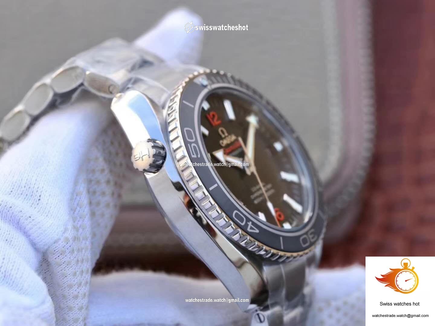Omega Seamaster Planet Ocean 600M 45.5MM 232.30.46.21.01.003 MKS Factory Black Dial 5