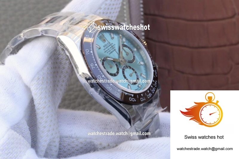 Rolex Daytona Cosmograph 116506 Noob Factory Ice Blue Dial 5