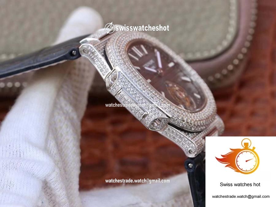 Patek Philippe Nautilus Jumbo 5711 Tourbillon Blue Dial R8 Factory 5