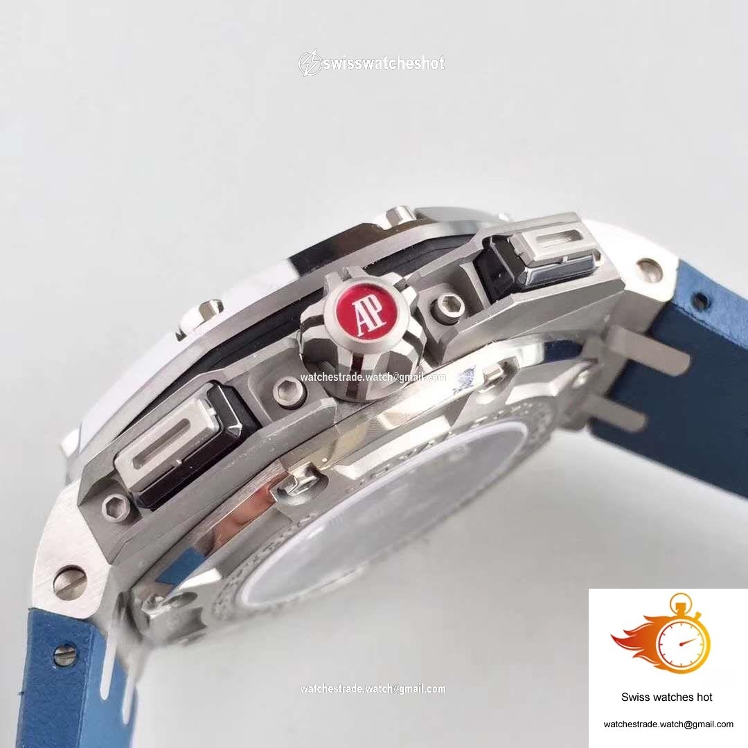 Audemars Piguet Royal Oak Offshore Michael Schumacher 26568PM.OO.A021CA.01 JF Factory V8 Dark Grey Dial 5