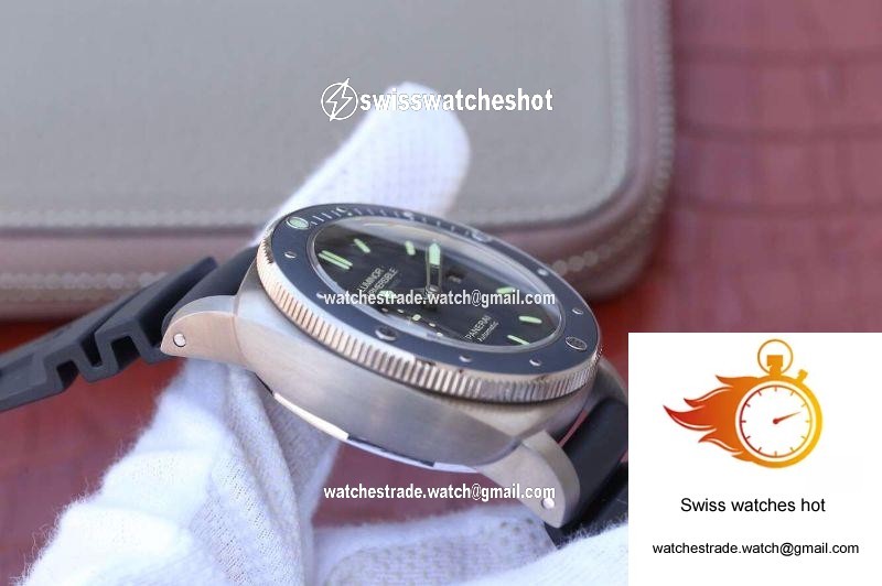 Panerai Luminor Submersible 1950 Amagnetic 3 Days PAM389 VS Factory V2 Black Dial 5