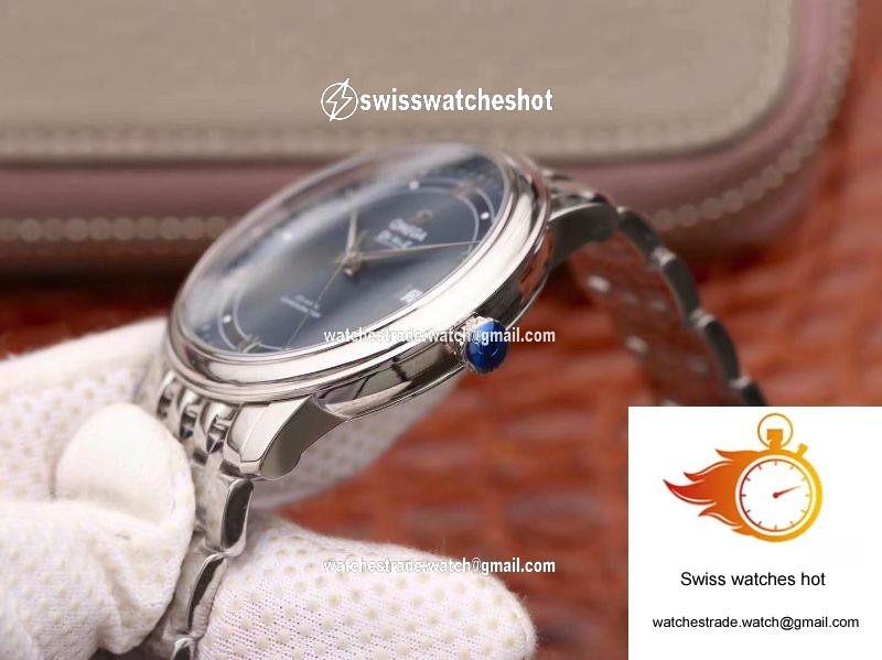 Omega De Ville Prestige 424.10.40.20.03.002 MKS Factory Blue Dial 5