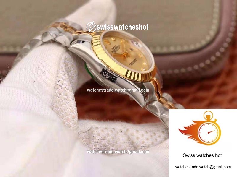Rolex Lady Datejust 28mm 18K Gold Dial 5