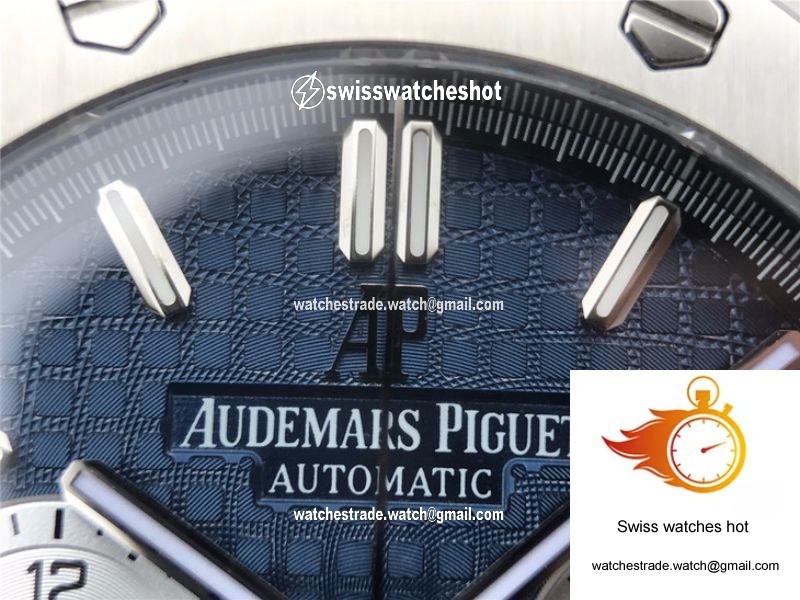 Audemars Piguet Royal Oak Chronograph 26331ST.OO.1220ST.01 OM Factory Blue Dial 5
