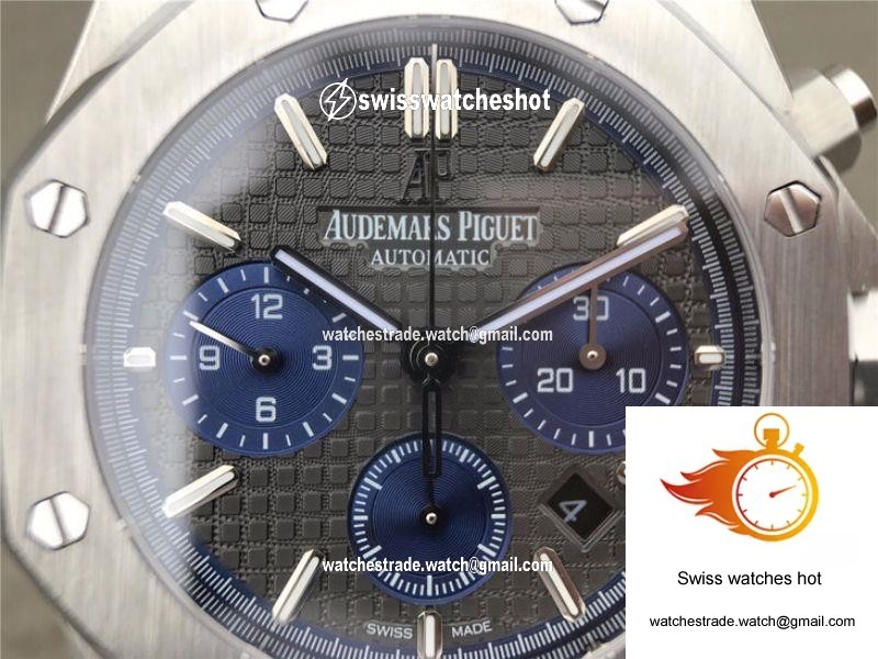 Audemars Piguet Royal Oak Chronograph 26331IP.OO.1220IP.01 OM Factory Black Dial 5