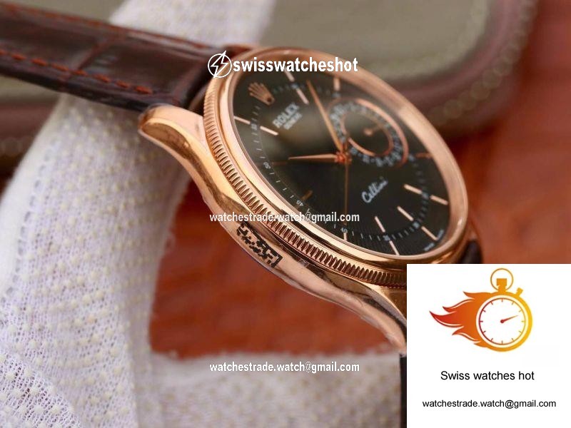 Rolex Celini Date 50515 MKS Factory 18K Rose Gold Case 5