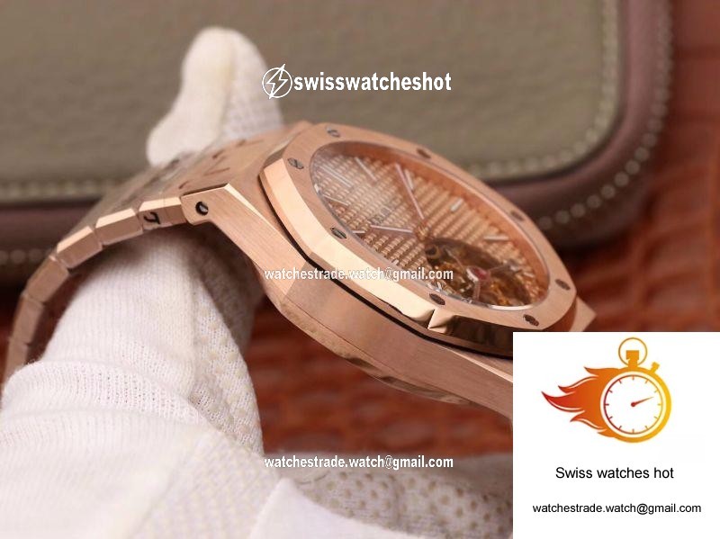 Audemars Piguet Royal Oak Tourbillon 26515OR.OO.1220OR.01 R8 Factory 18K Rosegold Dial 5