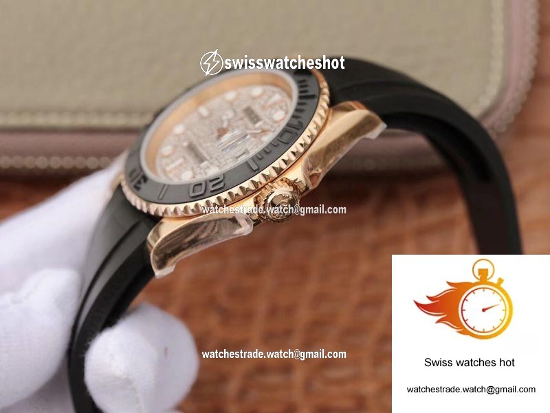 Rolex Yacht Master 116655 40mm Diamond Dial 5