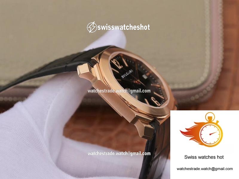 Bvlgari Octo Solotempo 102485 BG041BBSPGVD Black Dial 5