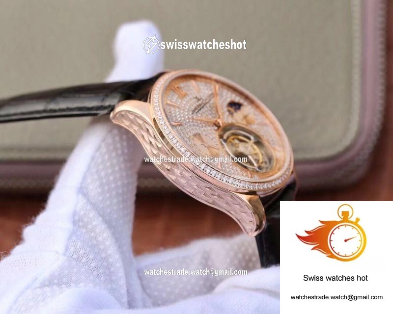 Jaeger-LeCoultre Master Complication Functions Tourbillon 18K Rose Gold Diamonds Dial 5