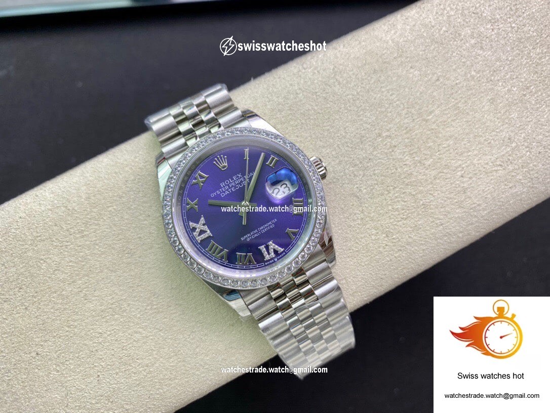 Rolex Datejust M126284RBR-0013 EW Factory Diamond-set Bezel 5