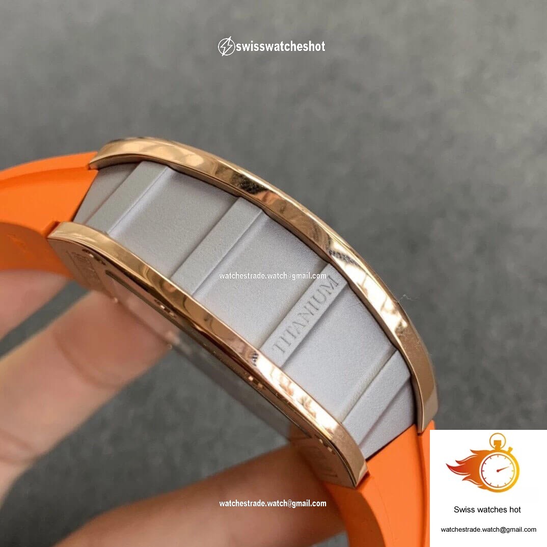 Richard Mille RM011 KV Factory Rose Gold 5