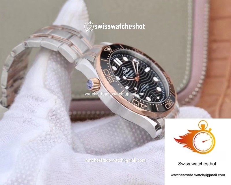 Omega Seamaster Diver 300M 210.20.42.20.01.001 VS Factory Black Dial 5