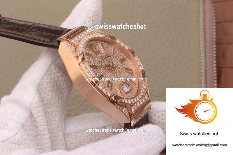 Piaget Polo MKS Factory Rose Gold Case Diamond Dial 5