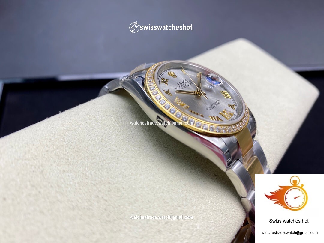 Rolex Datejust M126283RBR-0018 EW Factory Diamond-set Bezel 6