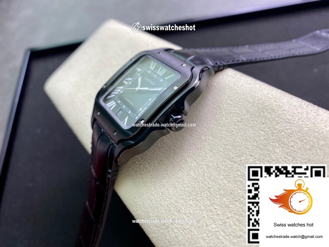 Cartier Santos WSSA0039 GF Factory Cowhide Strap 6