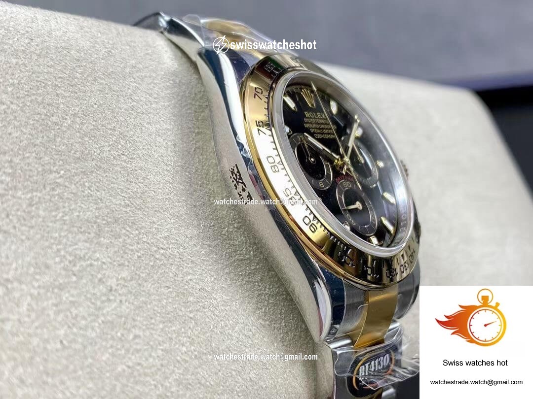 Rolex Daytona M116503-0004 BT Factory Yellow Gold Black Dial 6