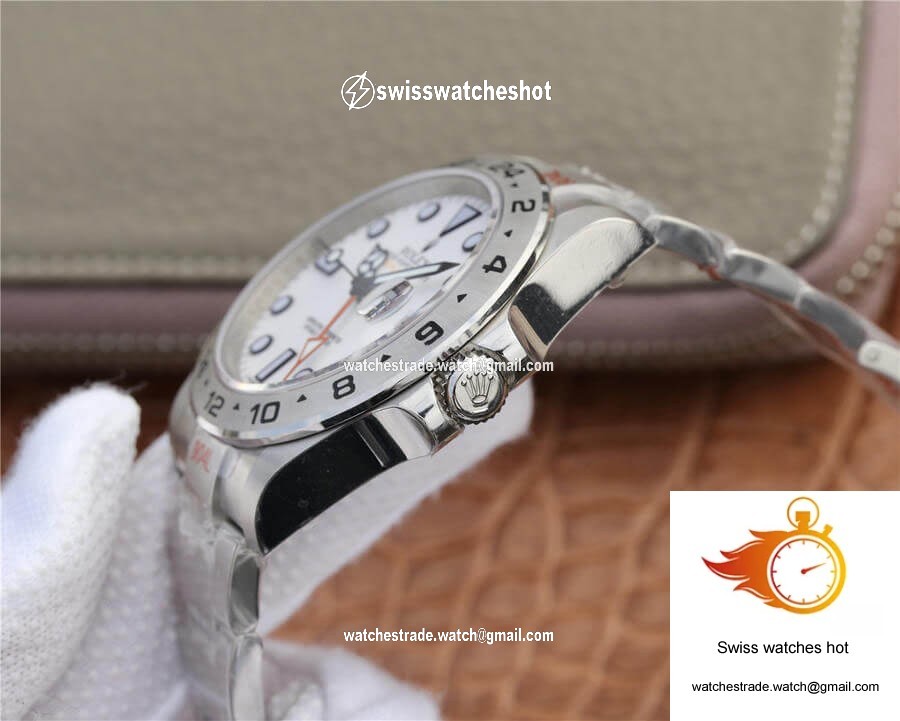 Rolex Explorer M216570-0001 GM Factory V4 Stainless Steel White Dial 6