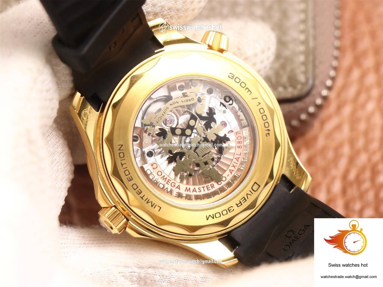 Omega Seamaster 210.62.42.20.01.001 VS Factory Yellow Gold 6