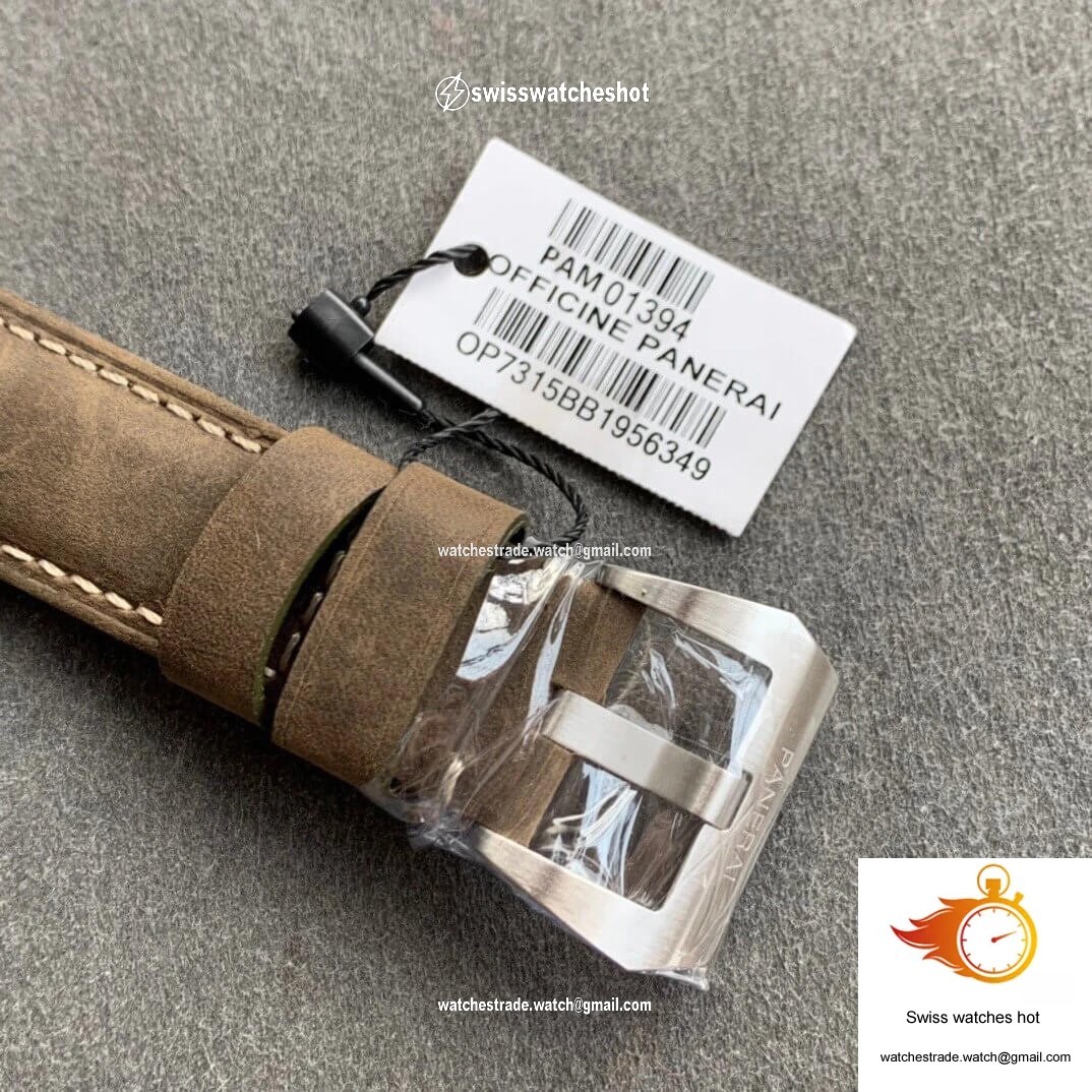 Panerai Luminor PAM01394 VS Factory White Dial 6