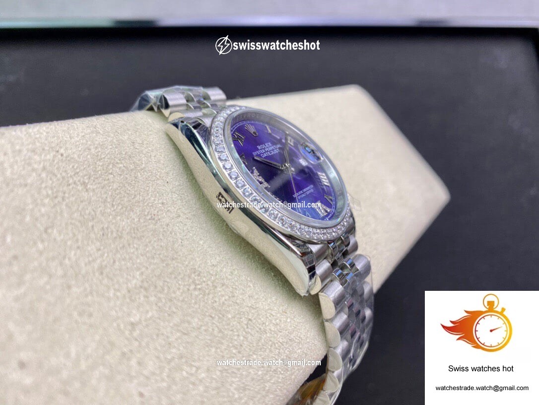 Rolex Datejust M126284RBR-0013 EW Factory Diamond-set Bezel 6