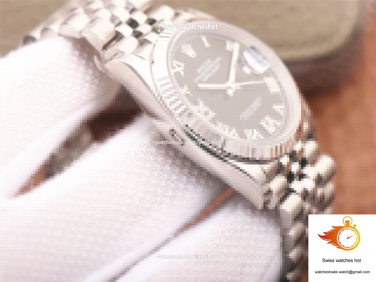 Rolex Datejust M126233 EW Factory Black Diamond-set Dial 6