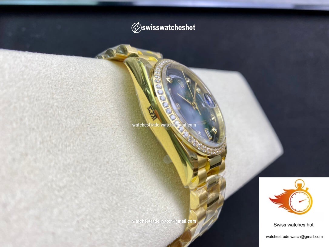 Rolex Day Date M128348RBR-0035 EW Factory Yellow Gold 6