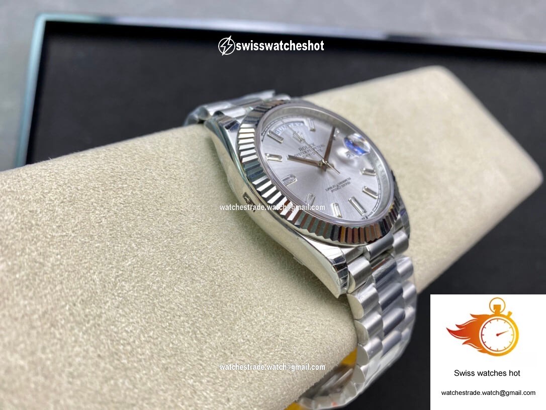 Rolex Day Date M228239-0003 EW Factory Silver Dial 6