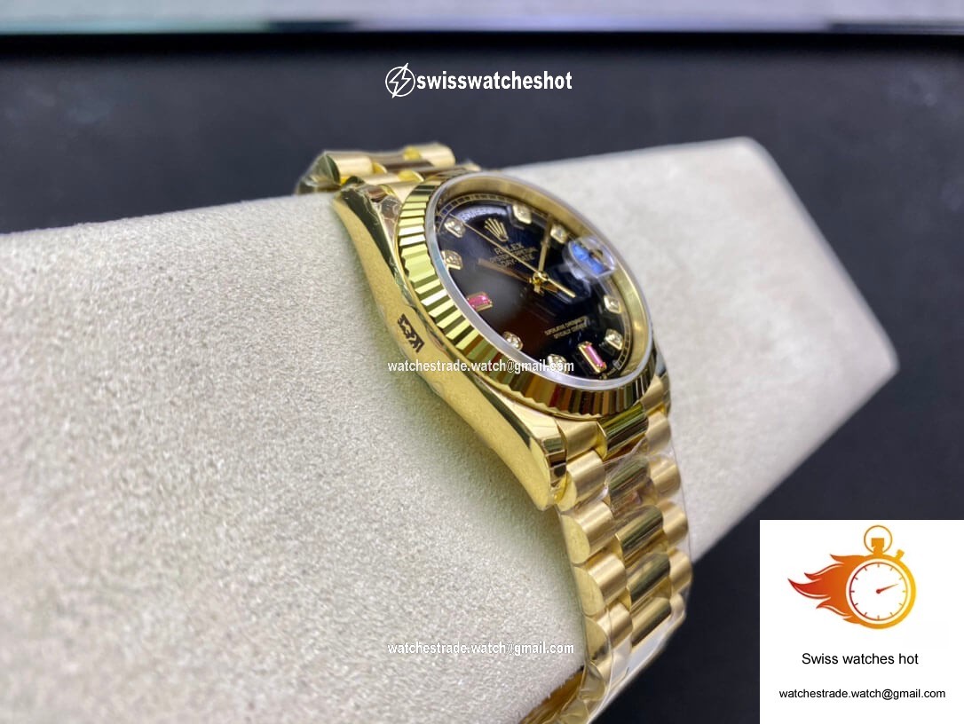 Rolex Day Date 118208 EW Factory Yellow Gold 6